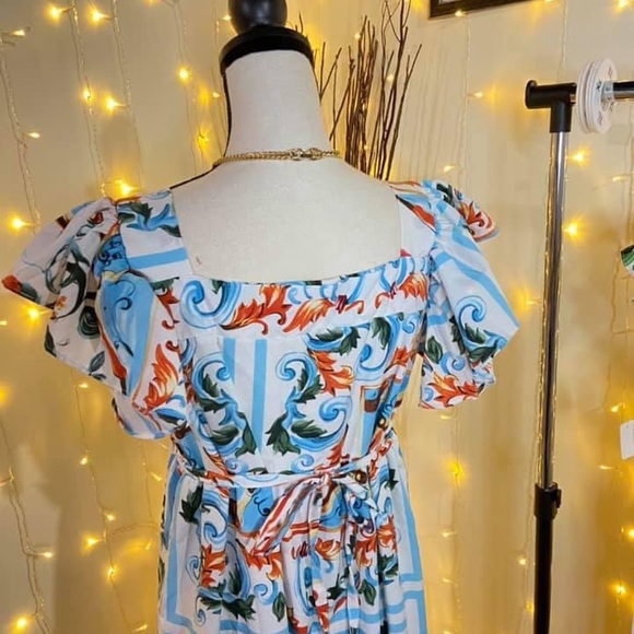 BLUE DRESS - Picture 2 of 2